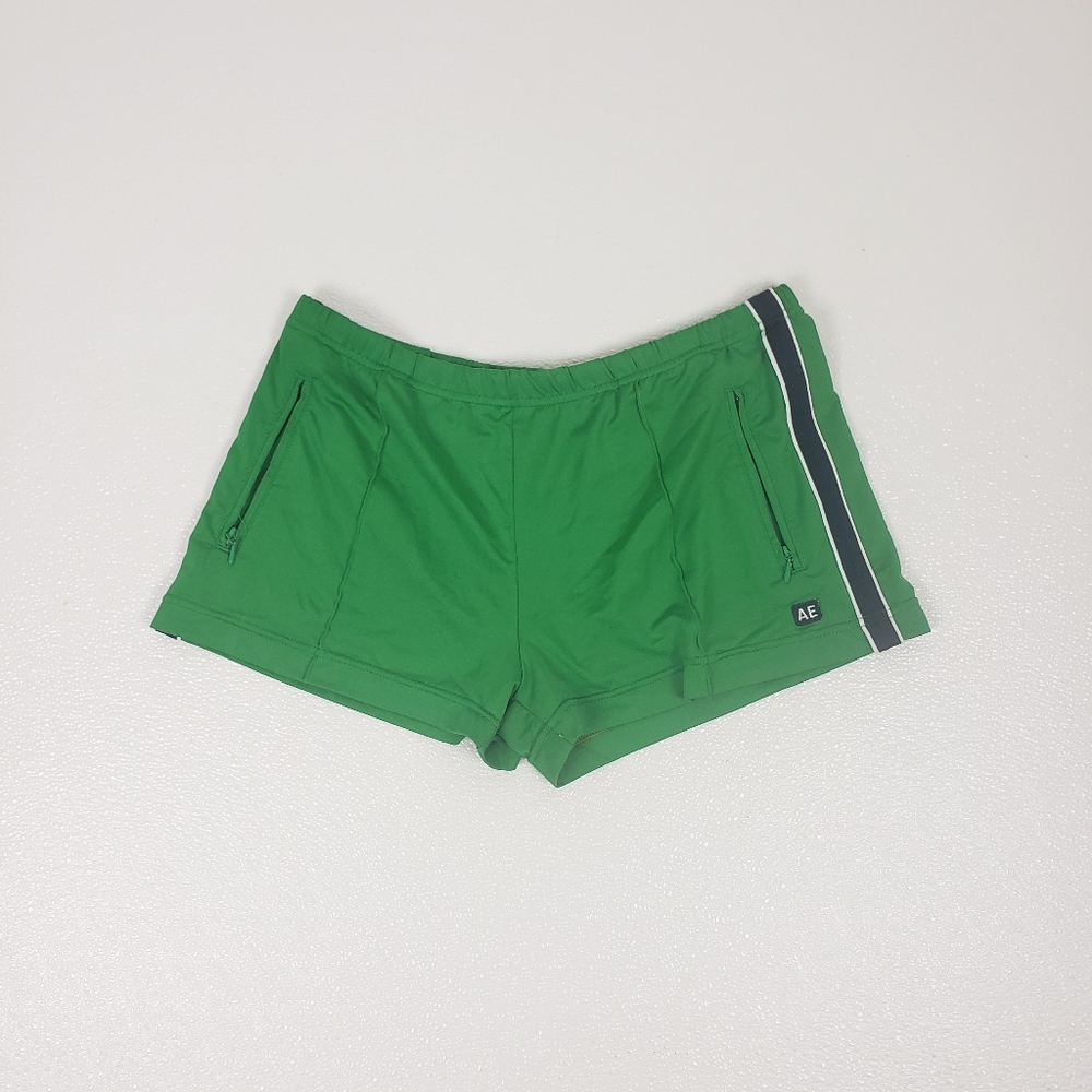 American Eagle Green Athletic Shorts